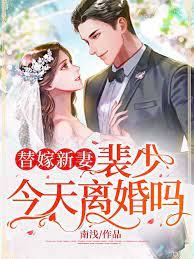 替嫁新妻裴少今天离婚吗笔趣网